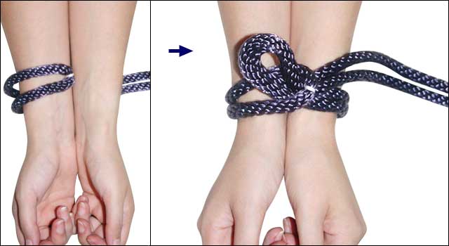 How to make a karada rope harness: step 1