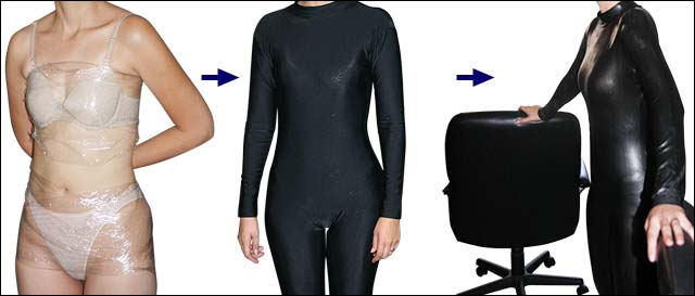 How to make a latex cat suit