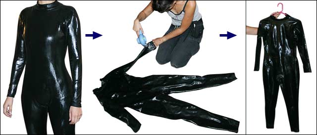 How to make a latex cat suit